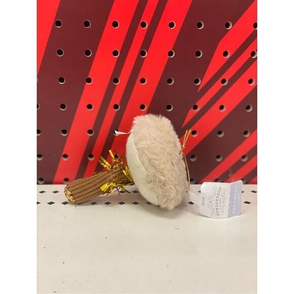 Target Fabric Mushroom Christmas Tree Ornament Tan Wondershop™ - Picture 2 of 3